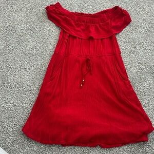 Guess off the shoulder dress